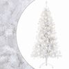 vidaXL Mākslīgā Saliekamā Ziemassvētku Egle 210 cm 300 LED Silti balts
