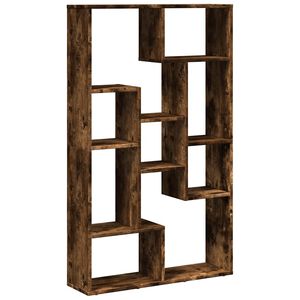 vidaXL grāmatu plaukts, ozola krāsa, 72x20x120,5 cm, inženierijas koks