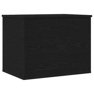 vidaXL Uzglabā&scaron;anas kaste Melns ozols 60 x 42 x 46 cm