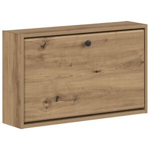 vidaXL Sienā piestiprināms apavu skapis BREDA 71 x 17 x 43 cm