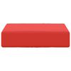 vidaXL Āra sēdvietu spilvens Sarkana 40 x 40 x 8 cm 100% poliesters