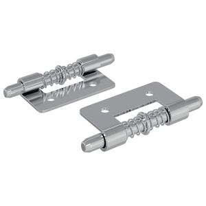 vidaXL Slēdzene 2 gab. Sudraba 46 x 17 x 1,2 mm Tērauds