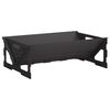 vidaXL Uguns bedre Melns 60 x 40 x 20 cm Tērauds
