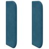 vidaXL Galvgaļa auss Zila 40,5 x 40,5 x 4 cm Samts
