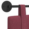 vidaXL Karājo&scaron;s galvgalis Vīna sarkans 210 x 55 x 5 cm audums
