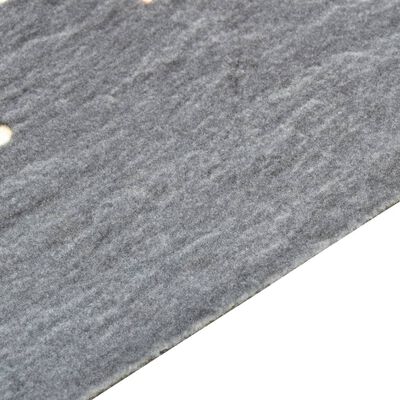vidaXL virtuves paklājs, mazgājams, apdruka ar piparu, 60x180 cm