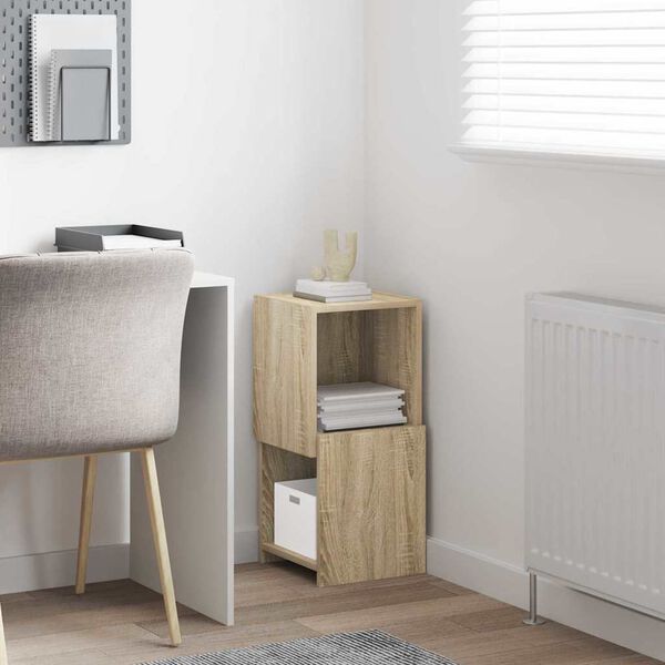 vidaXL Stūra skapītis Sonoma ozols 30,5x30x65cm Inženierijas koks