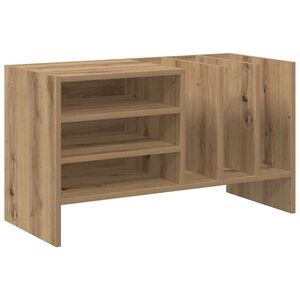 vidaXL Pla&scaron;u skapis Artisānā ozols 78.5 x 35 x 45 cm Inženierijas koks