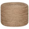 vidaXL virve, 6 mm, 500 m, 100% džuta