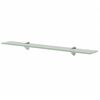 vidaXL sienas plaukts, 70x10 cm, 8 mm, stikls