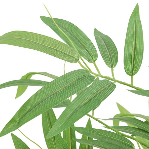 vidaXL mākslīgais bambuss, 384 lapas, 120 cm, zaļ&scaron;