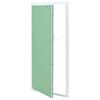 vidaXL Pieejas panelis Zaļa un sudraba 45 x 85 cm