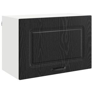 vidaXL Trauku ma&scaron;īnas panelis Kalmar Melns ozolkoks 60 x 31 x 40 cm