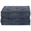 vidaXL Modulārais dīvāns Indigo druka 70 x 70 x 36 cm audums