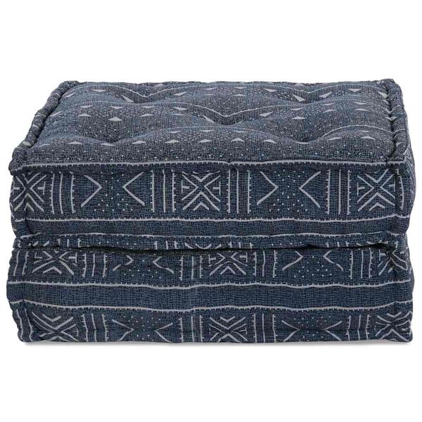 vidaXL Modulārais dīvāns Indigo druka 70 x 70 x 36 cm audums