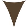vidaXL saulessargs, 160 g/m&sup2;, brūns, 5x6x6 m, HDPE