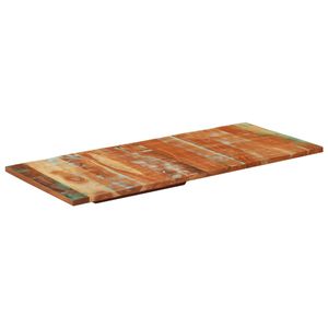 vidaXL galda virsma, taisnstūra, 60x140 cm, 25-27 mm, pārstrādāts koks