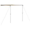 vidaXL kempera un treilera nojume, 2,4x2,5x2,15 m, bē&scaron;a
