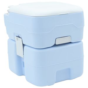 vidaXL Nometnes tualete Zila 41,5 x 36,5 x 42 cm