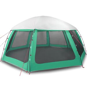 vidaXL baseina telts ar noņemamām mu&scaron;u un sieta sienām 612x612 cm