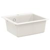 vidaXL Izlietne Balts 470 x 440 mm Granīts