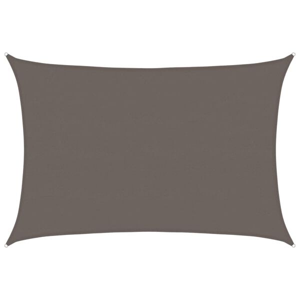 vidaXL saulessargs, 160 g/m&sup2;, antracītpelēks, 5x7 m, HDPE