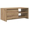 vidaXL Kafijas galdiņ&scaron; Artisan Ozols 102 x 50 x 45 cm Koksnes plātne