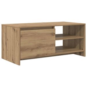 vidaXL Kafijas galdiņ&scaron; Artisan Ozols 102 x 50 x 45 cm Koksnes plātne
