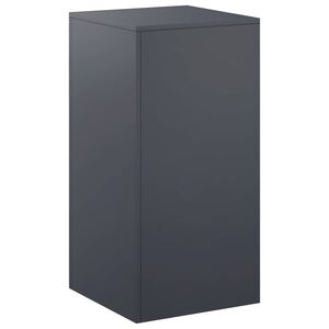 vidaXL Augu statīvs Antracīta 40 x 40 x 80 cm Nerūsējo&scaron;s tērauds