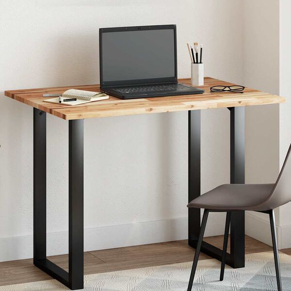 vidaXL galda virsma, 120x70x2 cm, taisnstūra, akācijas masīvkoks