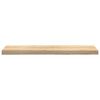 vidaXL palodzes 2 gb., neapstrādāts, 100x30x2 cm, ozola masīvkoks