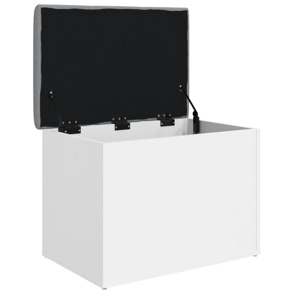 vidaXL uzglabā&scaron;anas sols, balts, 62x42x45 cm, inženierkoks