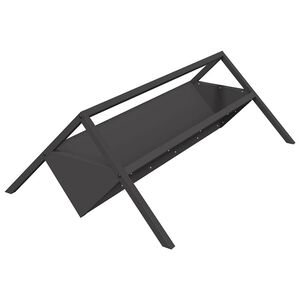 vidaXL Lauksaimniecības baro&scaron;anas caurule Melns 111 x 76 x 38 cm 10 kg