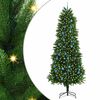 vidaXL Ziemassvētku eglīte su 300 LED ar statīvu Zaļa 240 cm PE