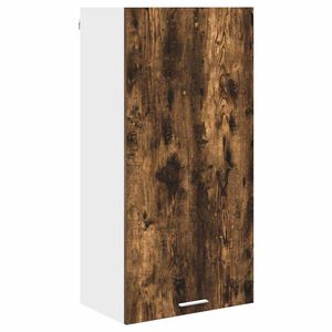 vidaXL Piekarams skapītis Kūpināts ozols un balts 50 x 31 x 100 cm