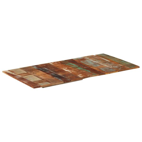 vidaXL galda virsma, taisnstūra, 60x120 cm, 15-16 mm, pārstrādāts koks