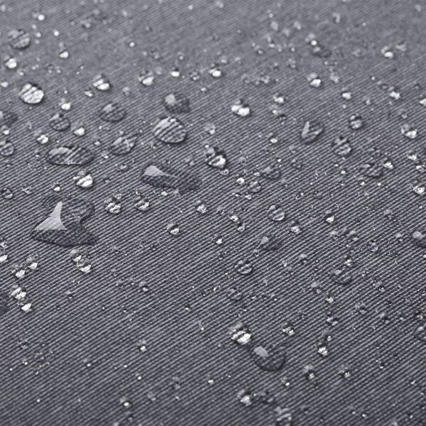 Madison saulessargs Flores Luxe, 300 cm, apaļ&scaron;, gai&scaron;i pelēks