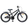 vidaXL Bērnu Velosipēds 20 Collas 6-11 gadu vecumam Melns