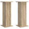 vidaXL Augu statīvs 2 pcs Sonomas ozols 30,5 x 30 x 80,5 cm