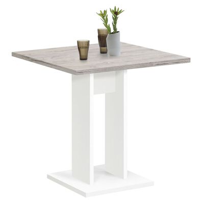 FMD virtuves galds, 70 cm, ozolkoka un balta krāsa