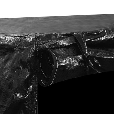 vidaXL šūpuļdīvāna pārklājs, 6 gredzeni, 135x105x175 cm