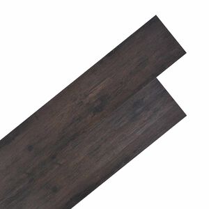 vidaXL Grīdas dēļi Tum&scaron;s pelēks ozols 5,26 m&sup2; 18 gab. PVC