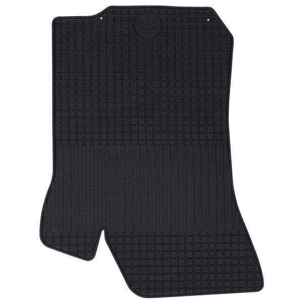 vidaXL Auto paklājs 4 pcs Melna &Scaron;KODA OCTAVIA I 97-04 Gumija