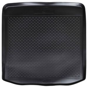 vidaXL Bagāžas nodalījuma paklājs Melna TPE