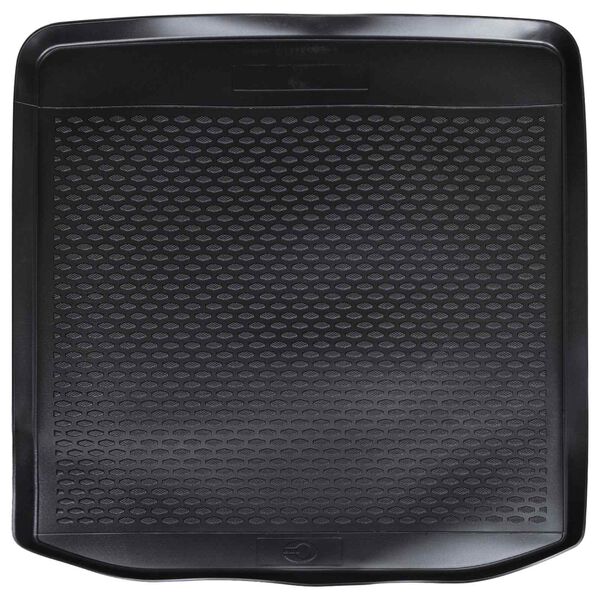 vidaXL Bagāžas nodalījuma paklājs Melna TPE