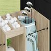 vidaXL Golfu skapis Vienkrāsains Sonoma ozols 102 x 45 x 85,5 cm