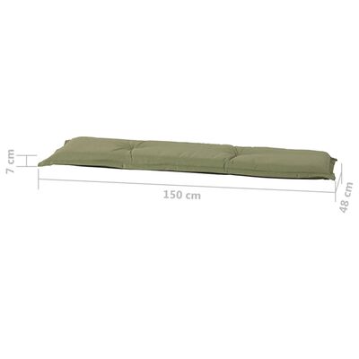 Madison sola matracis Panama, 150x48 cm, zaļš