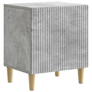 vidaXL Nakts skapītis Betona pelēks 43 x 34,5 x 50 cm