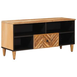 vidaXL Uzglabā&scaron;anas skapji Brūna 100 x 33,5 x 46 cm Cieta mango koksne