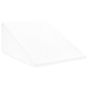 vidaXL Kājas spilvens 60 x 50 x 30 cm Mīksts Atmiņas putas Balts